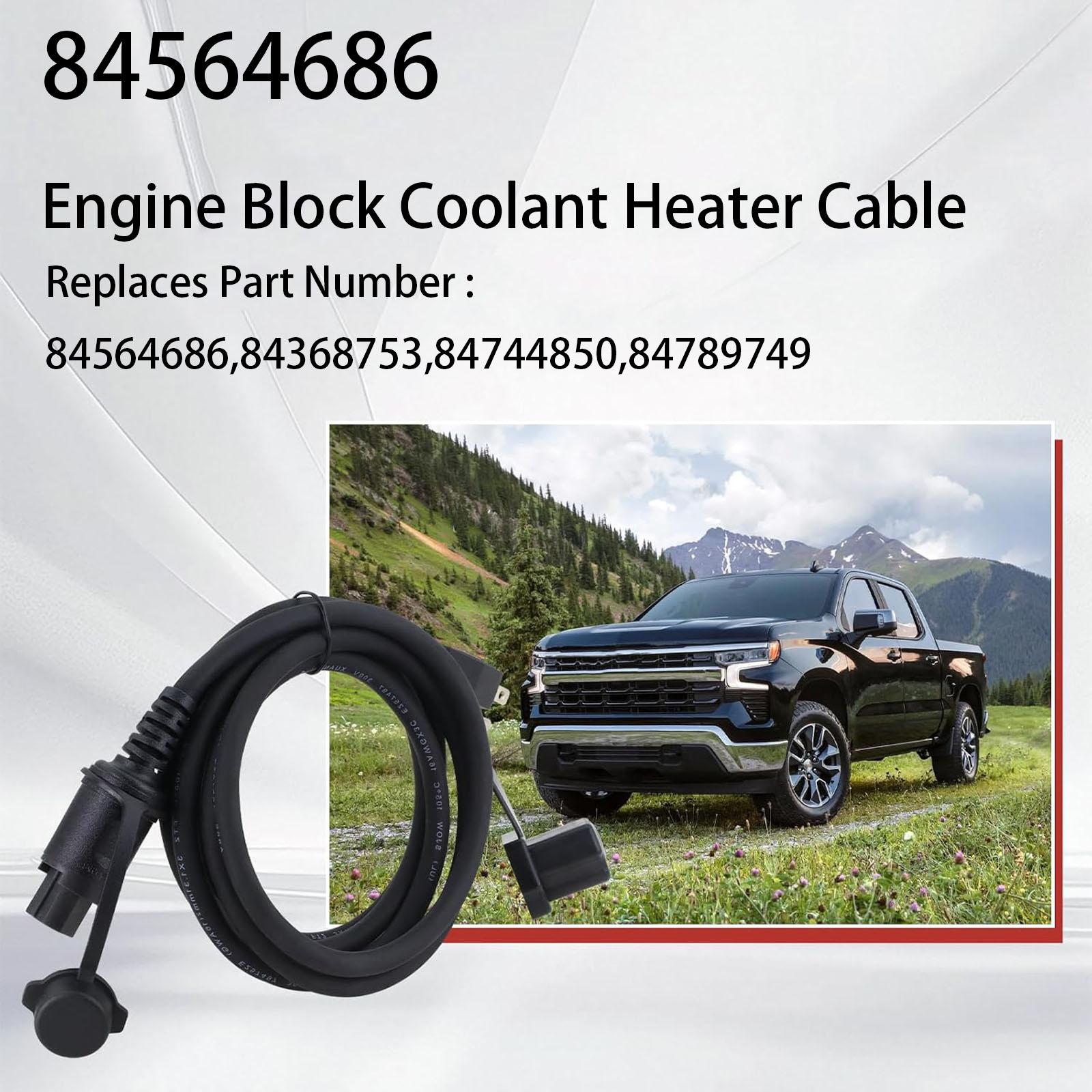 

Metal And Plastic Engine Block Heater Cable Designed For Trucks From 2019 To 2024 Ensuring Reliable Cold Weather Operation 1