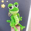Stuffed Animals Lizard Doll Keychain Bag Pendant Lizard Green Pendant  Jewelry Backpack