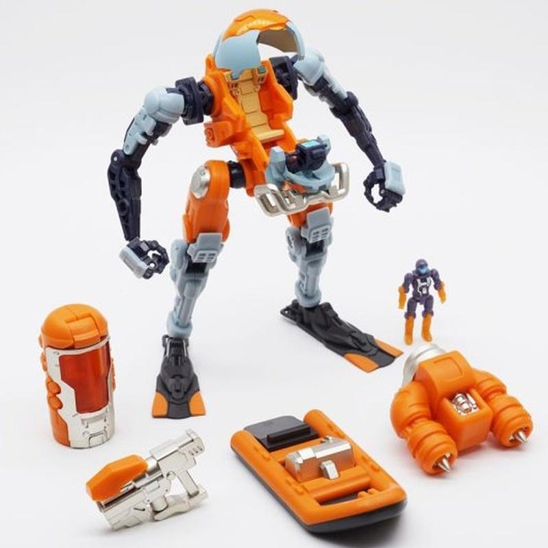 Original Mecha Powered Armor Finished Model Ags Combat Engineering Unit Robot Action Figure Collection Decoration Model Toy