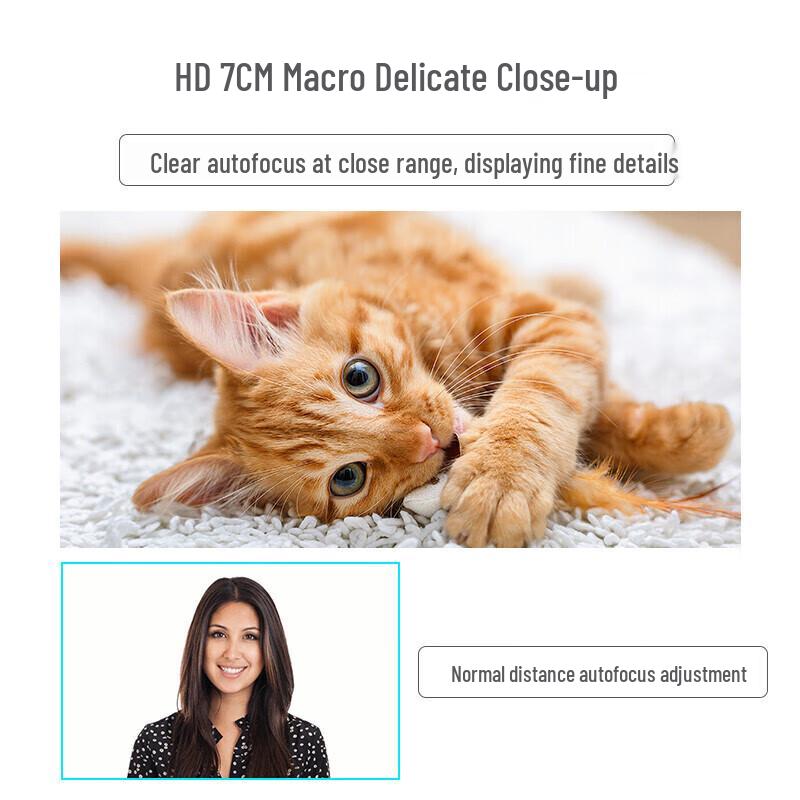 Aoni A30 2K HD Webcam with Auto-Focus and Microphone