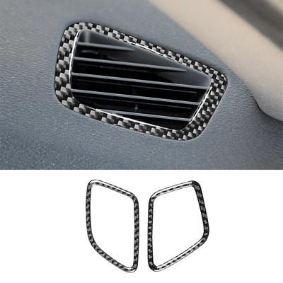 Car Air Vent Outlet Decor Cover Sticker for BMW F25 F26 X3 X4 2011-2016 Auto Interior Accessories Carbon Fiber