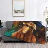 Sci-Fi-TV-Show ALF Decke Warmer Fleece Weiches Flanell Außerirdische Lebensform Überwurfdecken für Bett Sofa Reise Herbst