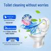 Blue Bubble Toilet Bowl Cleaner & Deodorizer: Long-Lasting Fresh Scent with Automatic Cleaning and Odor Removal