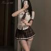 Sex lingerie sexy student clothing co uniform seduction jk short skirt dead library water passion clothing suit women
