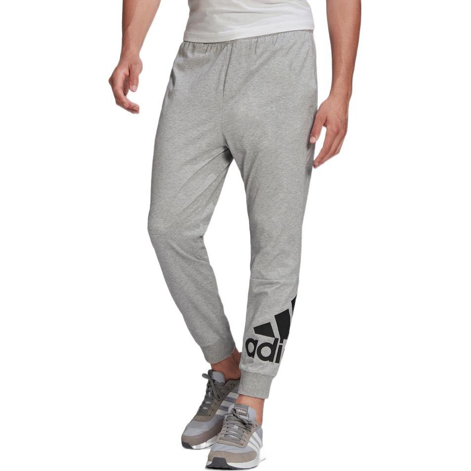 adidas Large Logo Track Pants Men Bottoms Grey HE1826
