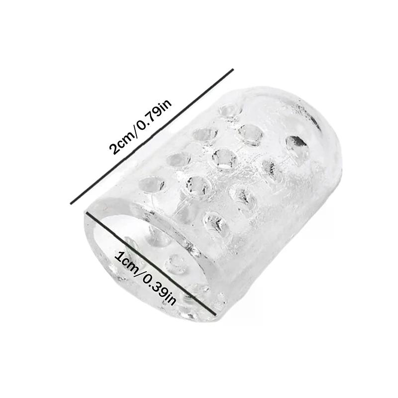 2Pcs-50Pcs Silicone Anti-Friction Toe Protector Gel Breathable Toe Caps Covers Foot Care Fingertip Elasticity Prevents Blisters