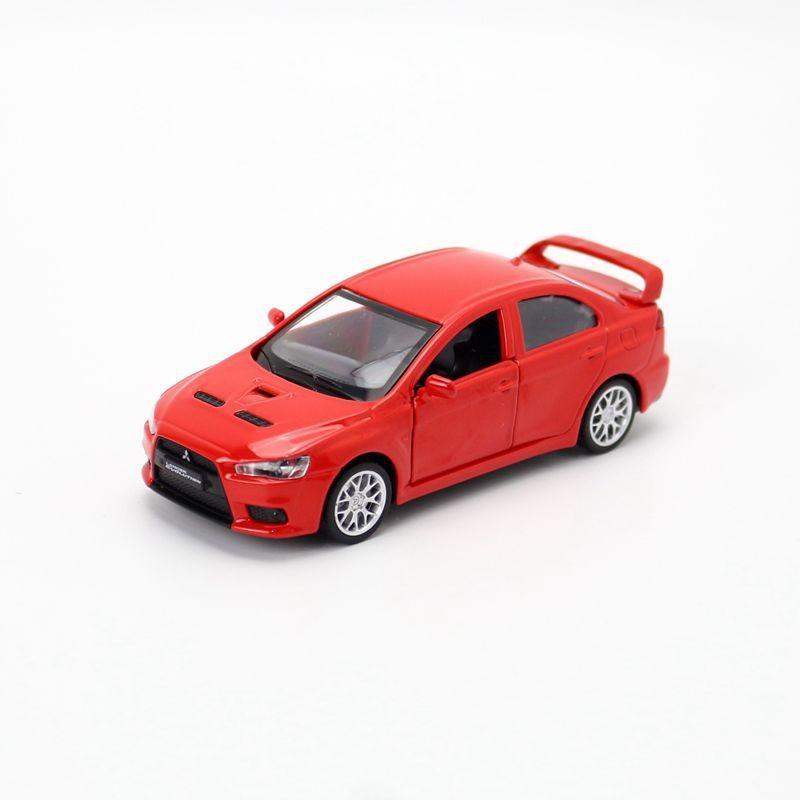 Alloy Mitsubishi Sports Car Model With Inertia Control For Kids Playroom Decor