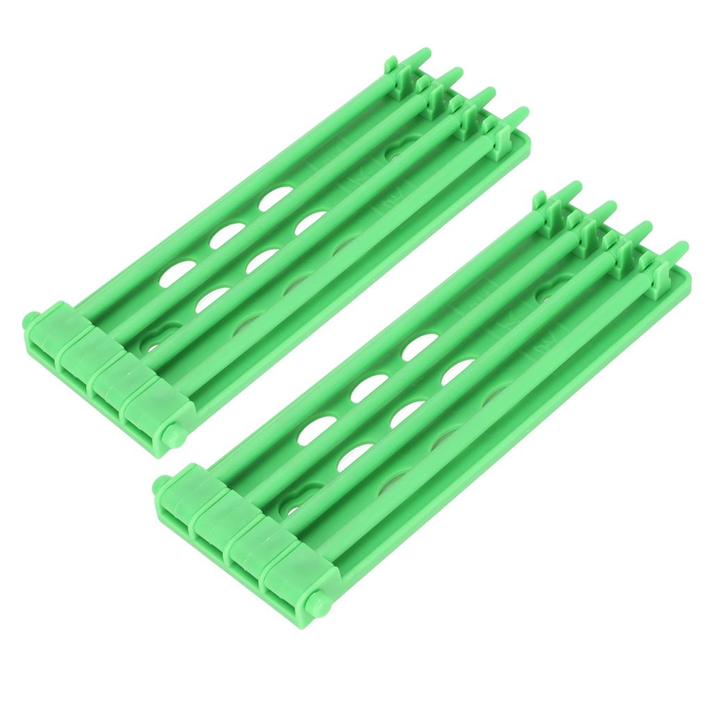 2 Stück Taubenfußringhalter Kunststoff Taubenbandständerrahmen für Papageien Hühner Enten Adlerfuß