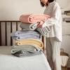 Muji Japanese Striped Pure Cotton Summer Quilt - Cool & Comfortable Blanket