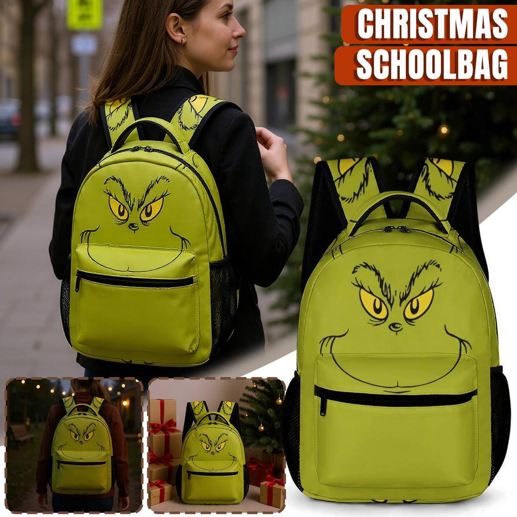 Large-capacity Backpack For Primary And Secondary School Students, Cartoon Shoulder Bag And Pencil Case For Children