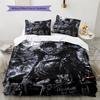 Ryuk Death Note Pattern Bedding Set Quilt Cover Pillowcase Home Decor Gift (1 * duvet cover + 2 * pillowcase, without core)