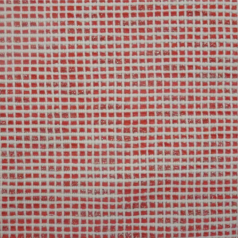 Red and White New Style Ripstop Twinkling Fancy Yarn Dyed Soft and Warm Woolen Tweed Fabric красный
