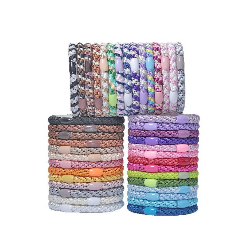 Hohe Elastizität Haargummis & Scrunchies - Keine Knicke, Elastische Bänder für Haaraccessoires