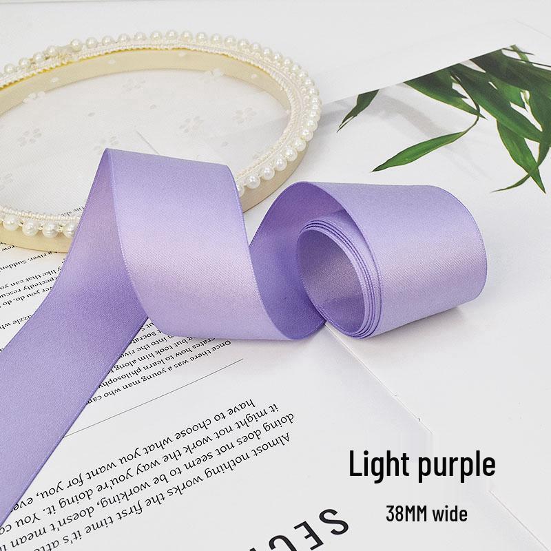 38MM Korean Matte Cotton Ribbon Hair Accessories for DIY Clips