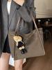 Retro Suede Versatile Shoulder Tote - High-End Fashionable Large Capacity Bag