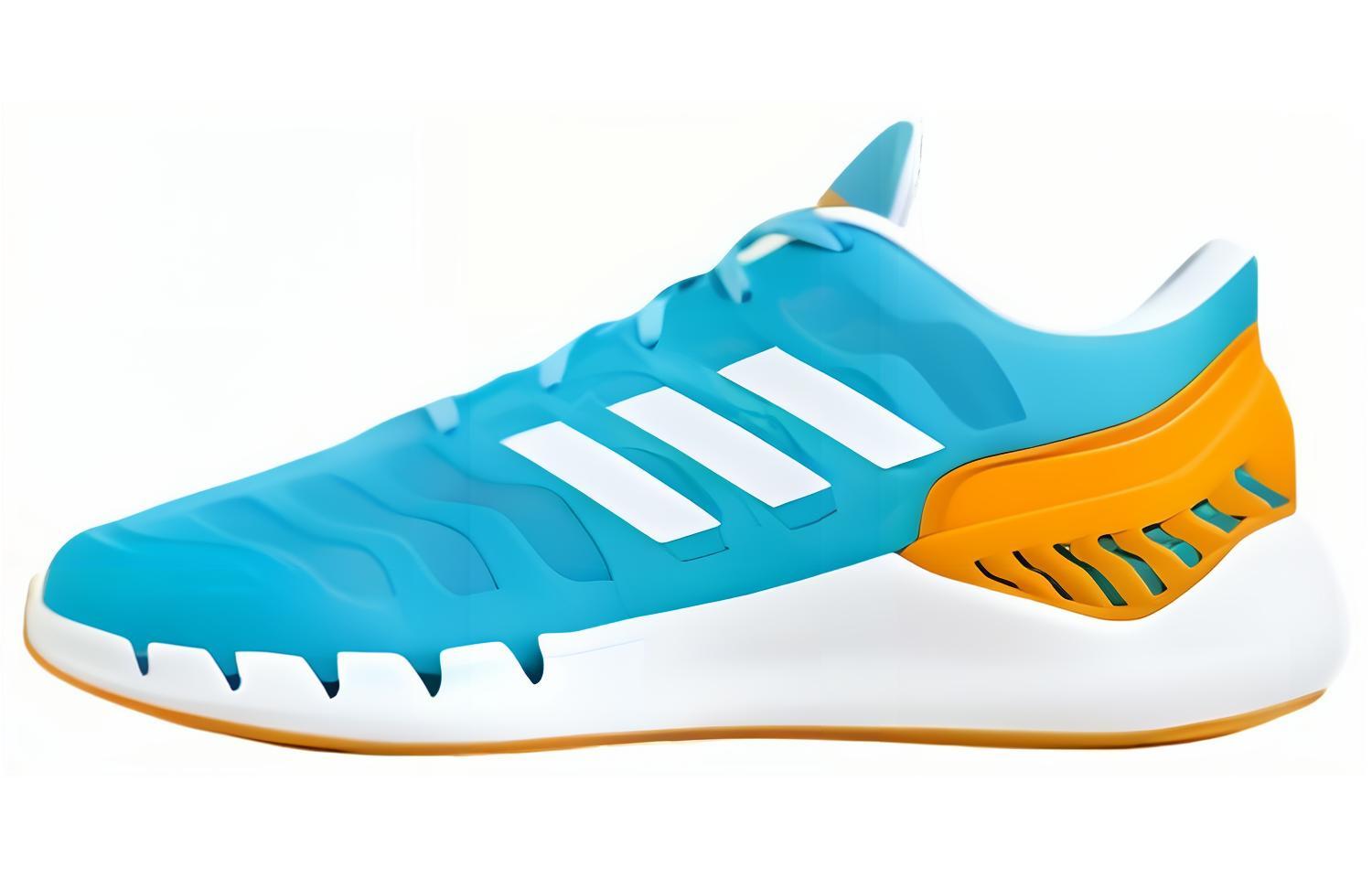 Adidas Climacool Ventania Comfortable Slip Resistant Abrasion Resistant Low top Casual Running Shoes Unisex Blue Orange Blue Orange|36