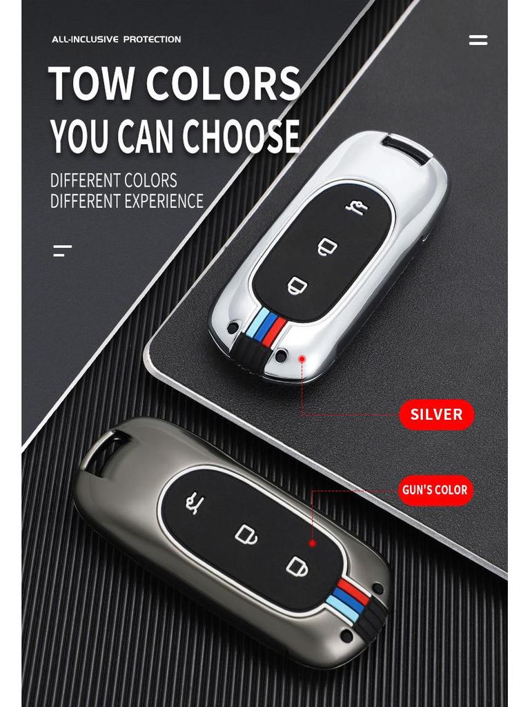 Leapmotor C01 Remote Key Protective Metal Case & Buckle