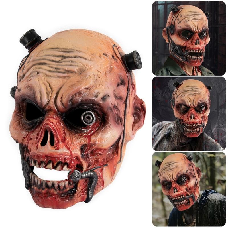 Horror Zombied Mask Monsters Mask Scary Walkings Dead Zombied Head Mask Vampires Mask Horror Halloween Cosplay Costumes