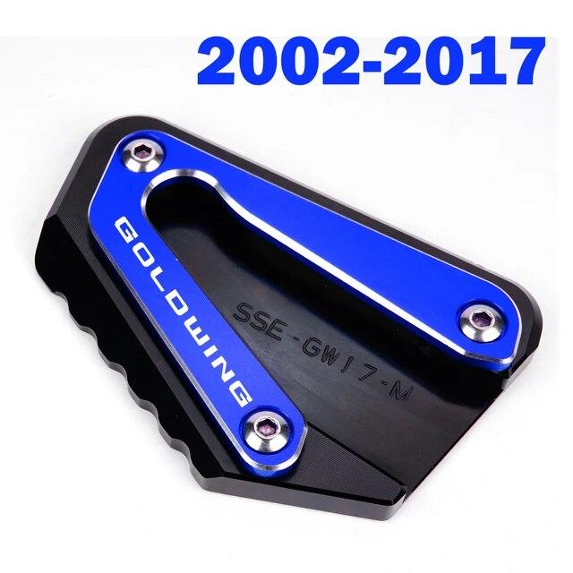 New Motorcycle CNC Foot Support Extension Plate Side Stand Enlarge for Honda Goldwing 1800 2018-2023 Gold Wing GL1800 2002-2017
