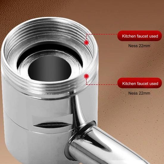 1/2Pcs 1080 Degree Rotating Faucet Extender Universal Faucet 4-Layer Filtration Protection Bathroom Sink Sprayer Attachment