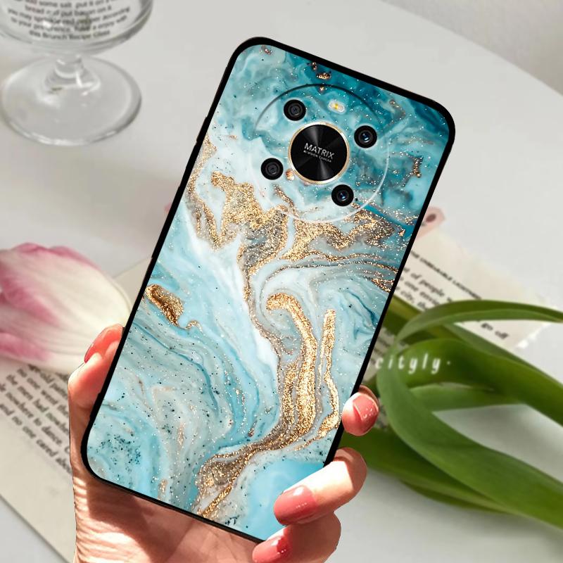 For Honor Magic4 Lite 5G Case ANY-LX1 LX2 LX3 Silicone TPU Soft Phone Cover For Honor Magic 4 Lite Bumper Fundas Fashion Luxury