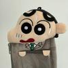 New Crayon Shin-Chan Exhaustion Working Class Person Wearing Neck Badge Purse Change Work Card Keys Office Worker Name Tag Gift