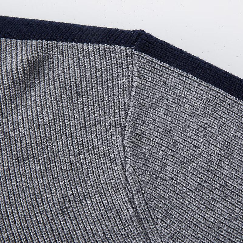 FAPAI Men's Merino Wool & Tencel Blend Knit Sweater