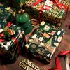 50*70cm Christmas Gift Wrapping Paper Gingerbread Merry Christmas Xmas Tree Pattern Flower Bouquet Packaging Decoration Paper