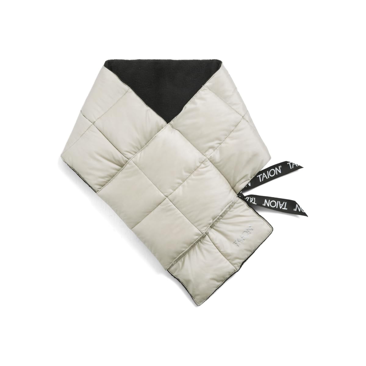 

Пуховый шарф Taion 201A Серо-ледяной серый