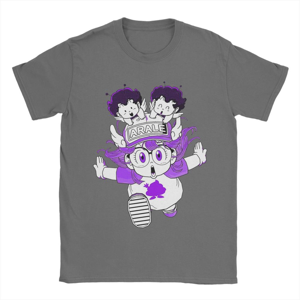Summer Arale Norimaki  Dr Slump  Fashion TShirts  Cotton Tshirt for Couple Y2K Classic Design Short Sleeve Tops
