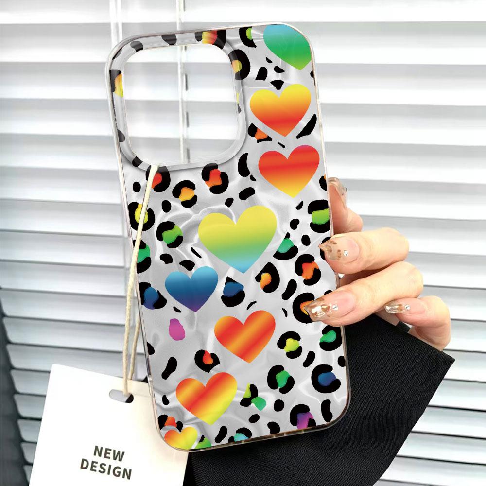 Korean Pink Love Heart Couple Phone Case for Honor 400 Lite 200 Pro 90 Smart X9c X9a X9b X8b X8a X8c X7c X7b X6c X6 Shell Cover