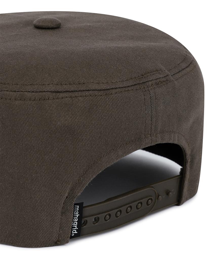 MAHAGRID Cave Pillbox Cap Brown(Mg2Ffmab39A)