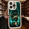 Ghost Ship in Bioluminescent Sea Anti-Slip TPU Phone Case For Xiaomi Redmi Note 15 14 13 12 11 10 9 Pro Full Protective Cover