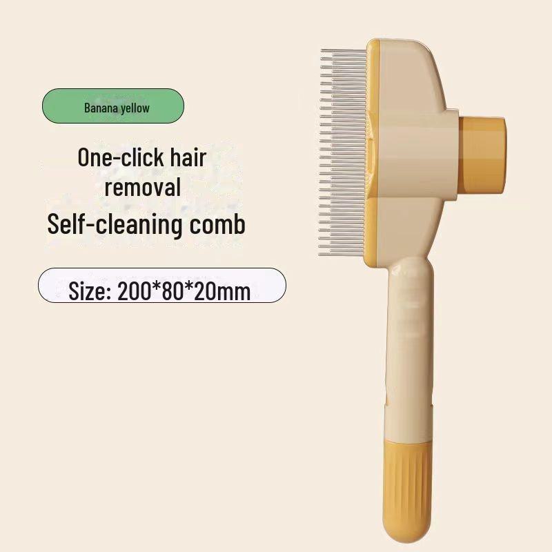 Pet Flea Comb for Dogs & Cats - Dense Tooth Surface for Efficient Grooming