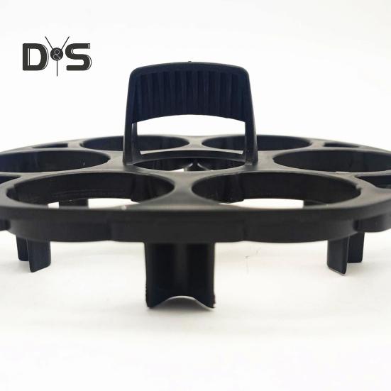 Egg Boiler Steamer Rack Tray Stand for 7 Eggs Heat-Resistant BPA-Free Plastic Prevents Rolling Easy Storage In Fridge Kitchen Utensils