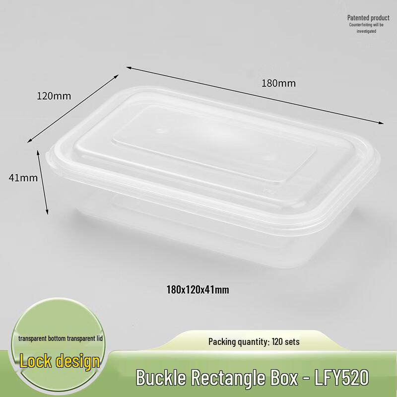 Shixun Disposable Clear Food Containers