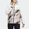 Adidas Waterproof And Windproof Windbreaker Jacket Women's Jade White IC1991