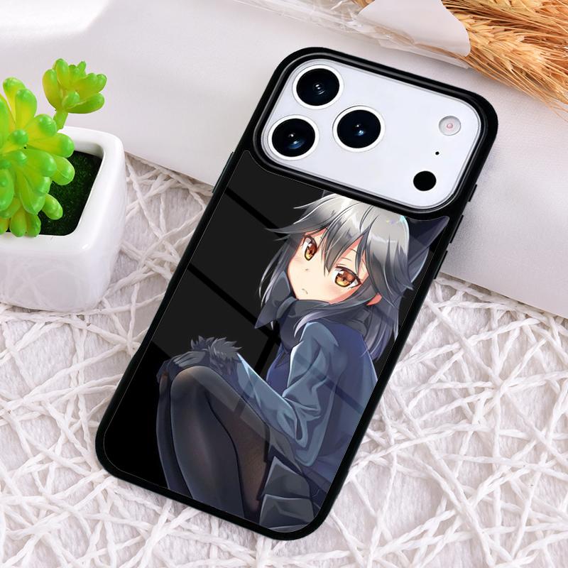 Anime Cat Girl Phone Case for iPhone 17 Air 16 15 11 12 14 13 Pro Max Shockproof Cover