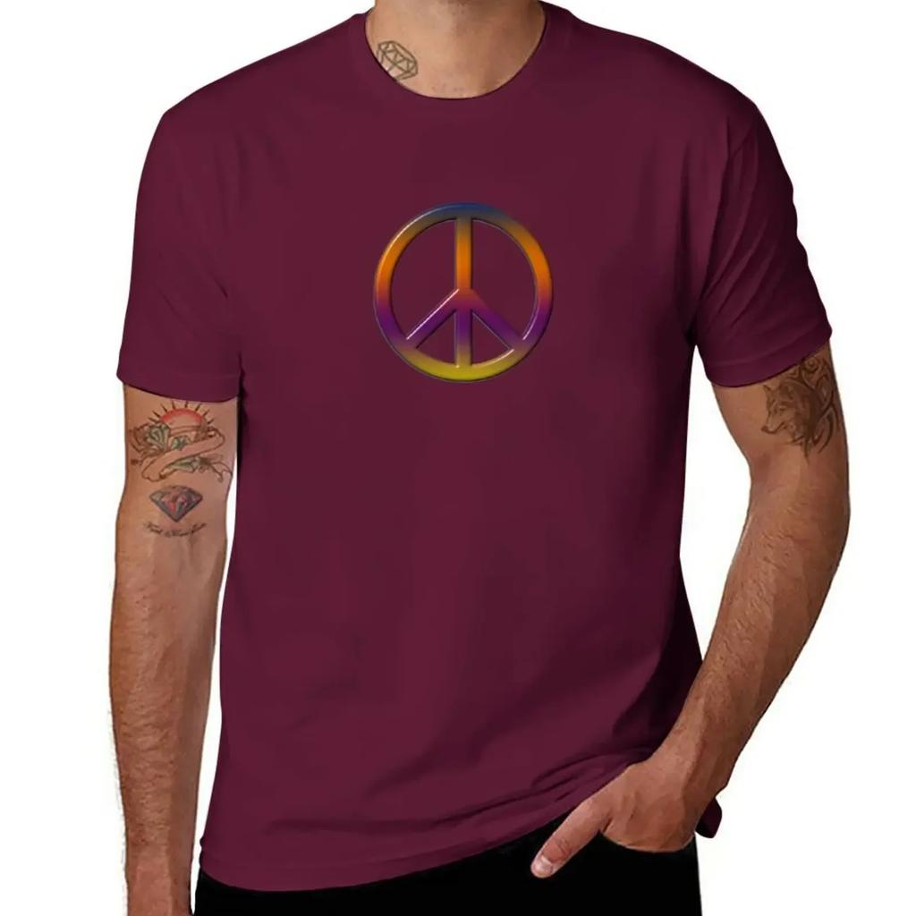 Olodum Peace T-Shirt Oversizeds Aesthetic Clothing Black T Shirts for Men