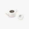 Afternoon Tea Living Teapot BJ37 with Tea Strainer, Parallel Ivory
