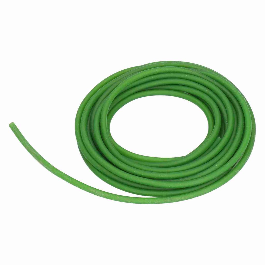 Replacement Band Fluorescent Green High Elasticity Latex Rubber Band Tube Accessories 5m 16.4ft
