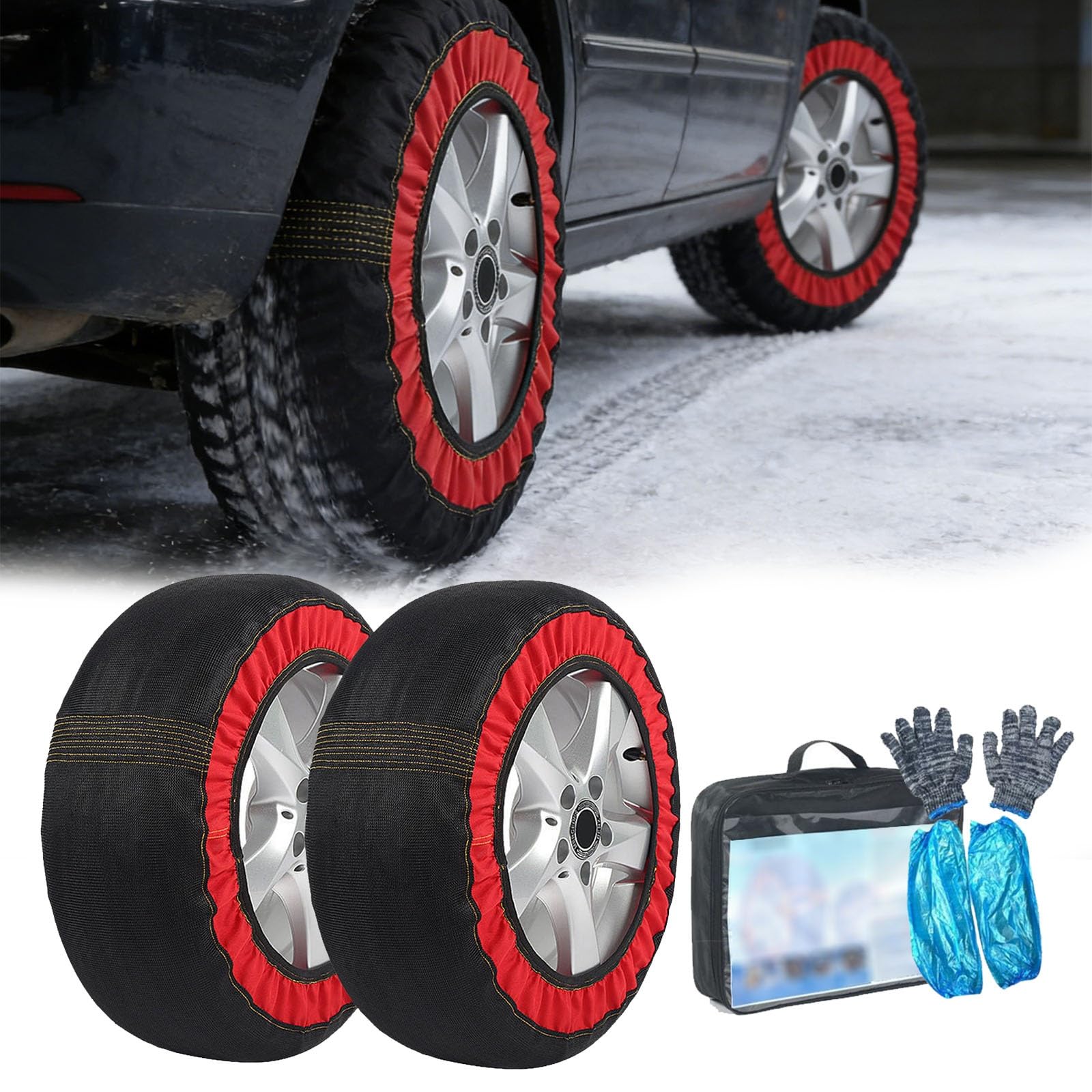 Applicable to Nissan Juke Car Snow Socks, Cloth Tire Chains, One size