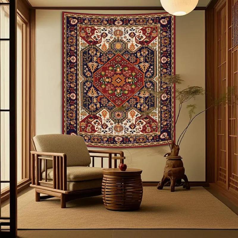 VIKAMA Bohemian Headboard Tapestry Mandala Wall Hanging for Master BedroomLiving Room Decor Aesthetic Home Accent