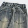 Chutang Men's American Retro Straight-Leg Jeans