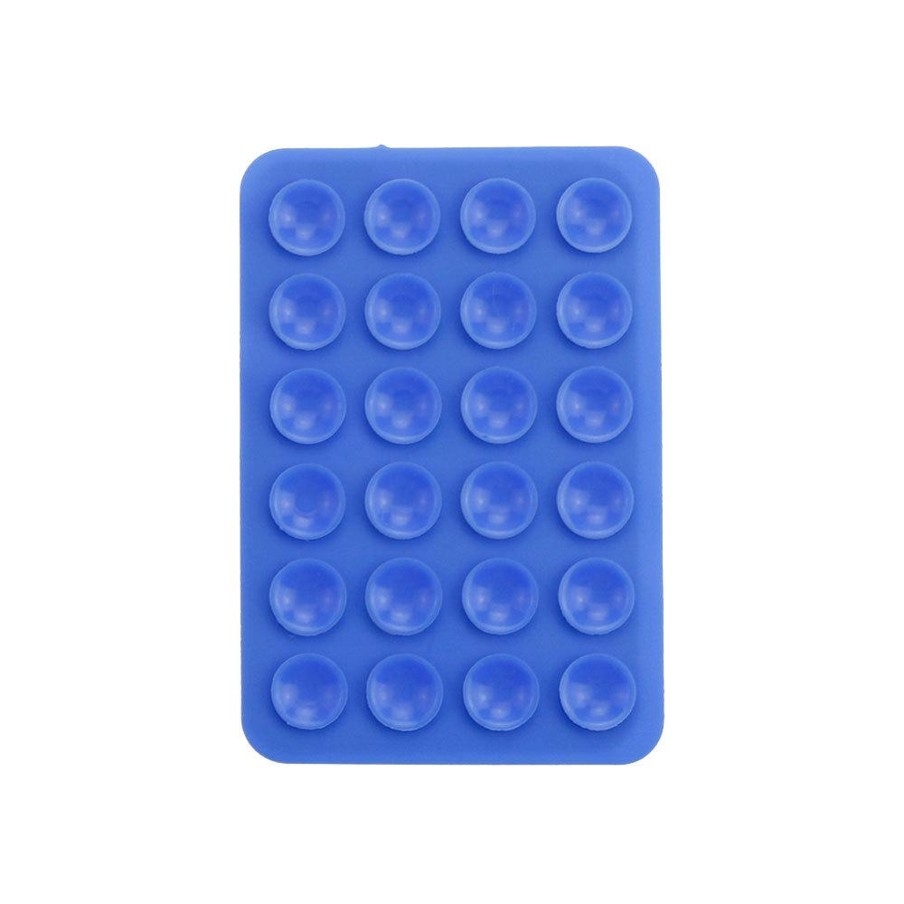 24-Piece Non-Slip Silicone Suction Cup Phone Holder with Adhesive