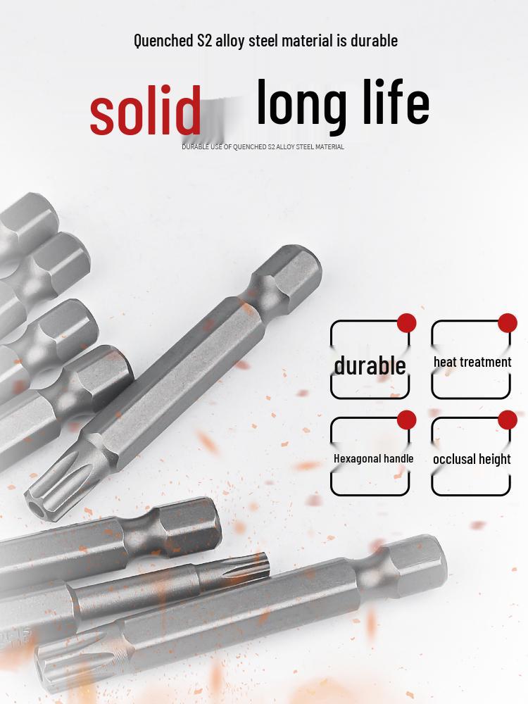 Strong Magnetic Hexagonal Pneumatic Electric Screwdriver Bit