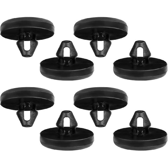 Sun Walker 4 PCS Brake Switch Stopper, Auto Brake Light Switch Stop Pad Clutch Pedal Stoppers, OEM# 90541-06036 Standard Clutch Pedal Pads for SUVs