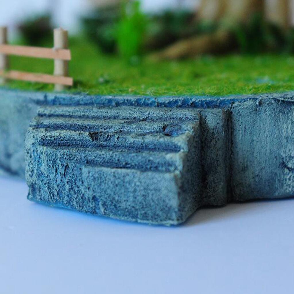 2/5pcs High Density Foam Slab DIY Model Material Diorama Base  Foam Blocks Modeling Material for Crafting Modeling Landscape Art