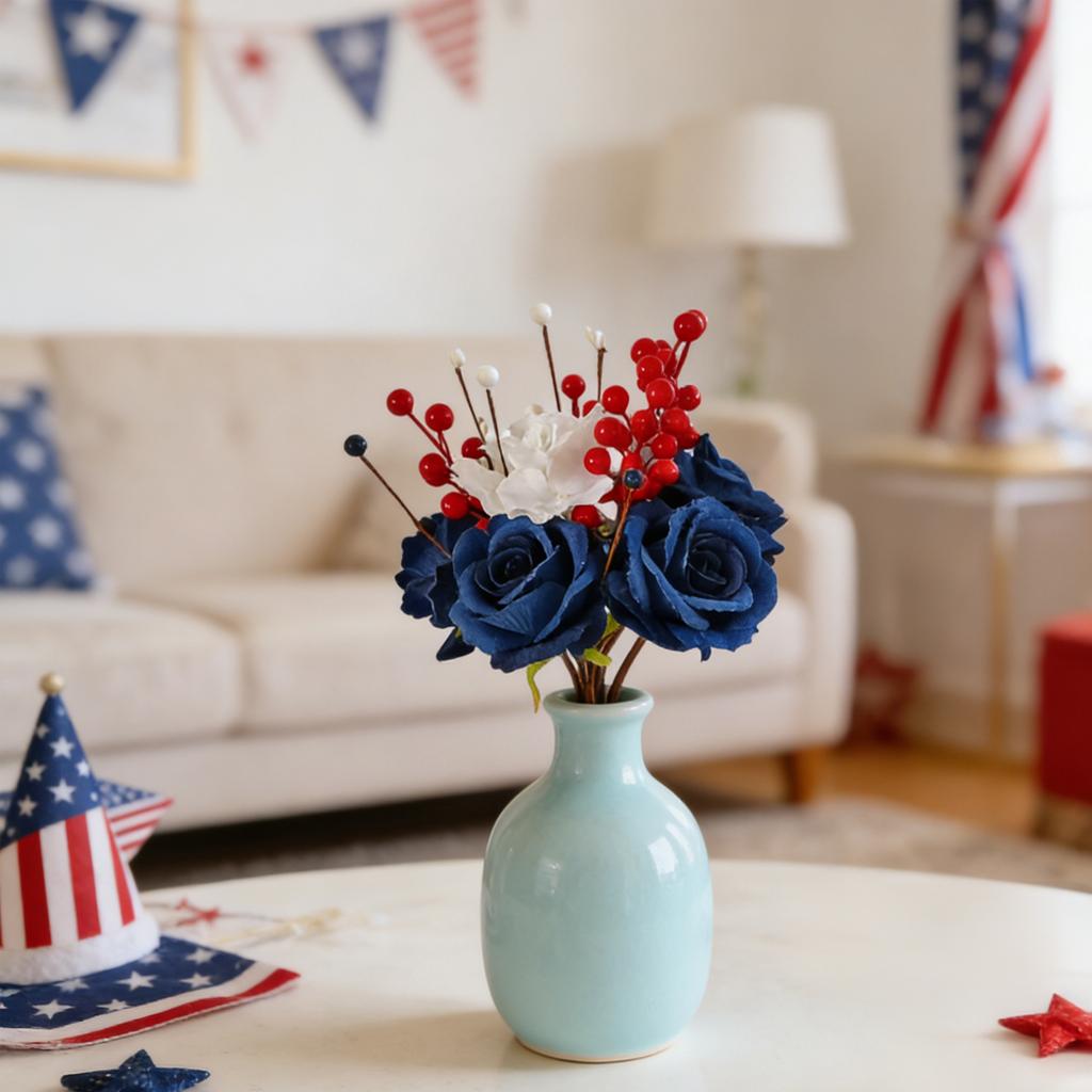 Unabhängigkeitstag USA Stecklinge, Dekorative Rosen- und Beerenstecklinge