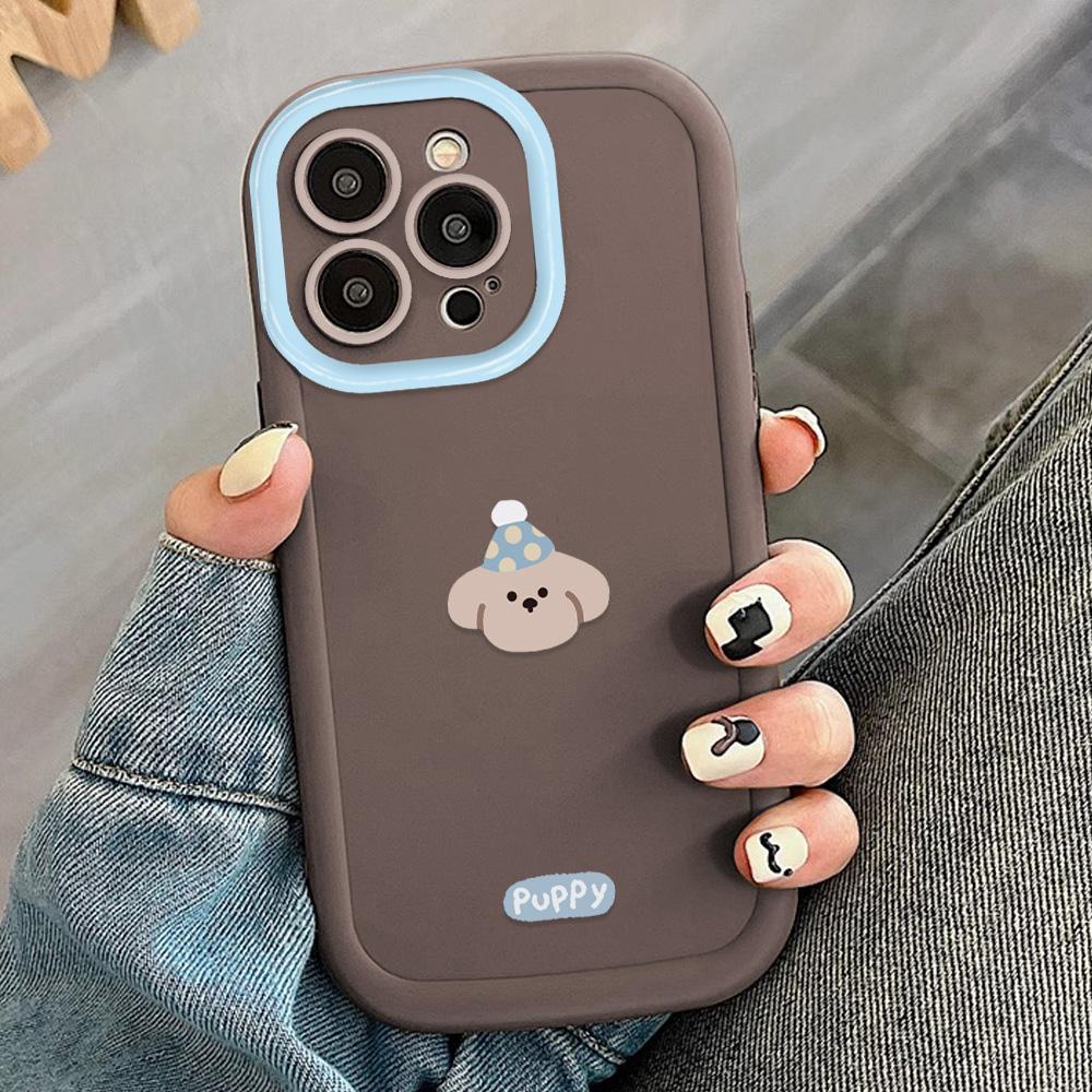 Cute Cartoon Duck Phone Case For iPhone 15 Pro Max Case for iPhone 11 13 16 12 14 Pro Max 7 8 XR X XS SE Shockproof Soft Cover